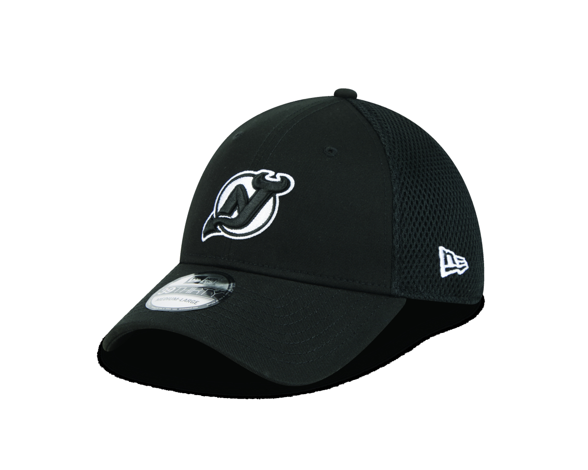New Jersey Devils čepice baseballová kšiltovka NEW ERA 3930 neo black