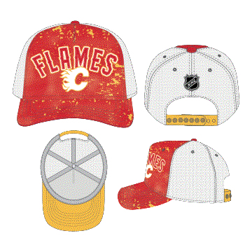 Calgary Flames dětská čepice baseballová kšiltovka Top Player Snapback