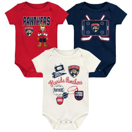 Florida Panthers dětské body Littlest Player 3Pk Creeper Se