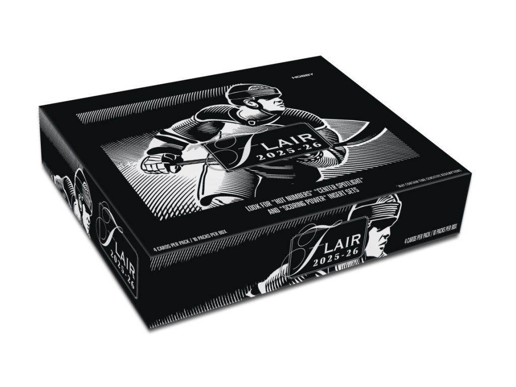 NHL boxy hokejové karty NHL 2025-26 Upper Deck Flair Hockey Hobby Box