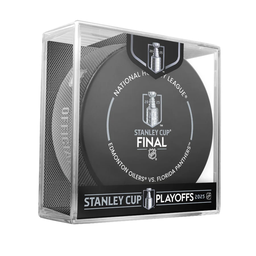 NHL produkty puk Stanley Cup Final 2025 Matchup Game 3 NHL Official Game Edmonton Oilers vs. Florida Panthers