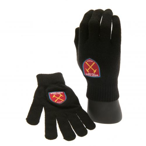 West Ham United dětské rukavice Knitted Gloves Junior