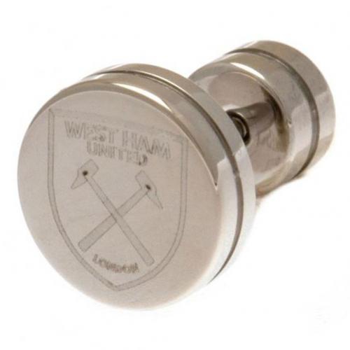 West Ham United náušnice Stainless Steel Stud Earring