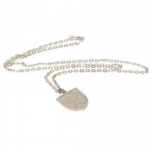 West Ham United řetízek na krk s přívěškem Silver Plated Pendant & Chain CR