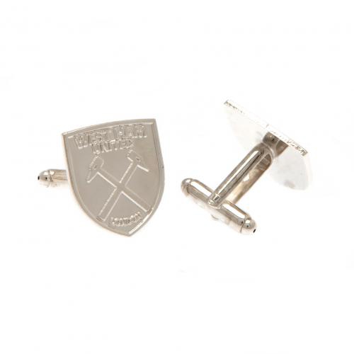 West Ham United manžetové knoflíčky Silver Plated Cufflinks CR