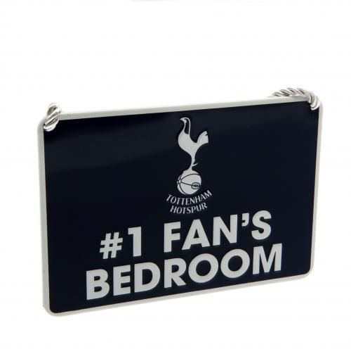 Tottenham Hotspur značka do ložnice Bedroom Sign No1 Fan