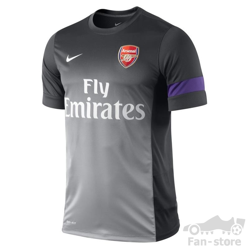 Arsenal pánské tričko blackgray