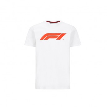 Formule 1 pánské tričko logo white 2020
