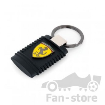 SCUDERIA FERRARI KEYRING ENGINE PART BLACK
