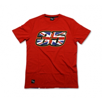 Cal Crutchlow pánské tričko red