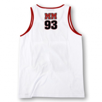 Marc Marquez pánské tílko white MM p3