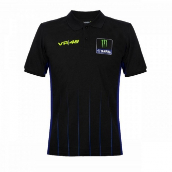 Valentino Rossi pánské polo tričko VR46 - Yamaha black 2019