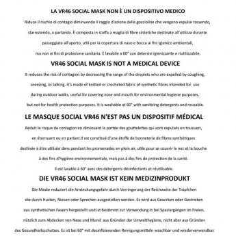 Valentino Rossi rouška VR46 - black