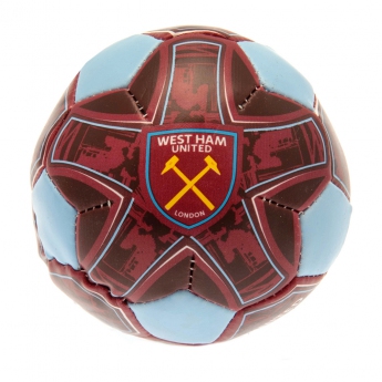 West Ham United měkký míč 4 inch Soft Ball