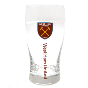 West Ham United sklenice Tulip Pint Glass