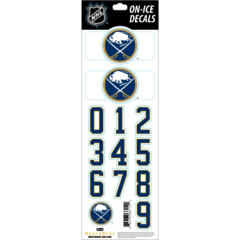 Buffalo Sabres samolepky na helmu Decals