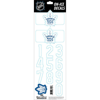 Toronto Maple Leafs samolepky na helmu Decals Royal