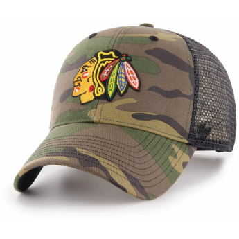 Chicago Blackhawks čepice baseballová kšiltovka Camo Branson ´47 MVP