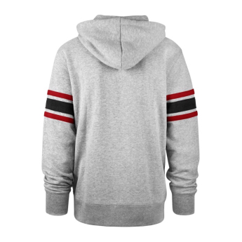 Chicago Blackhawks pánská mikina s kapucí Double Block ’47 Sleeve Stripe Hood