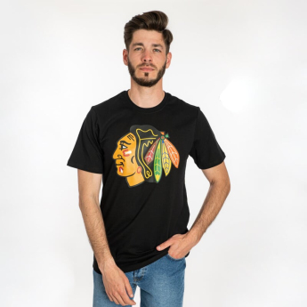 Chicago Blackhawks pánské tričko Imprint Echo Tee black