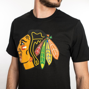 Chicago Blackhawks pánské tričko Imprint Echo Tee black