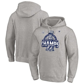 Tampa Bay Lightning pánská mikina s kapucí 2021 Stanley Cup Champions Locker Room
