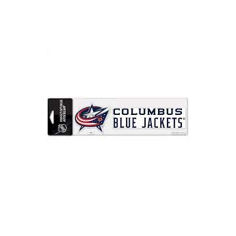 Columbus Blue Jackets samolepka logo text decal