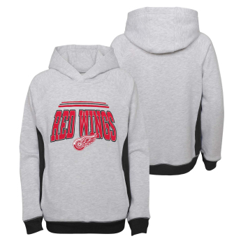 Detroit Red Wings dětská mikina s kapucí power play raglan pullover