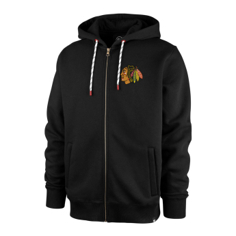 Chicago Blackhawks pánská mikina s kapucí back check 47 morris full zip hood