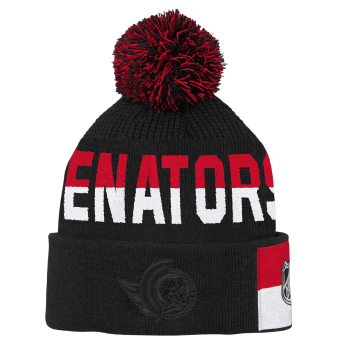 Ottawa Senators dětská zimní čepice Faceoff Jacquard Knit