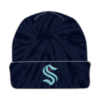 Seattle Kraken dětská zimní čepice Tie Dye Knit Beanie