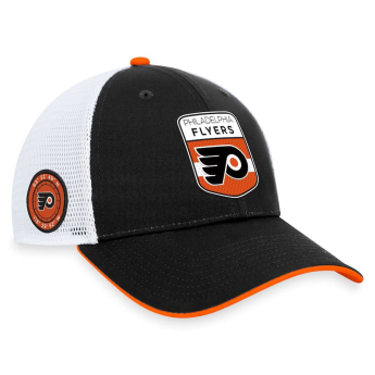 Philadelphia Flyers čepice baseballová kšiltovka Draft 2023 Podium Trucker Adjustable Authentic Pro