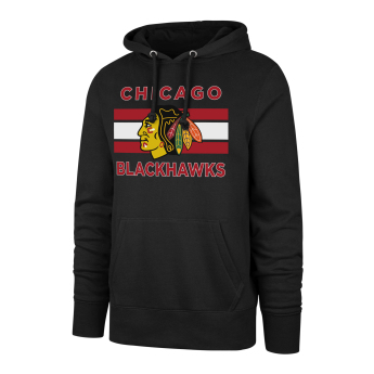 Chicago Blackhawks pánská mikina s kapucí ’47 Burnside Pullover Hood