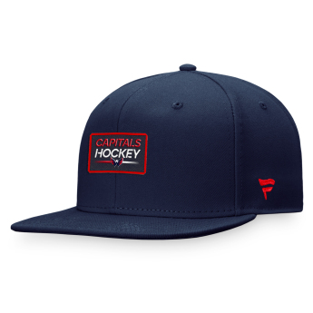 Washington Capitals čepice flat kšiltovka Authentic Pro Prime Flat Brim Snapback navy
