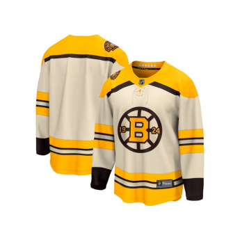 Boston Bruins dětský hokejový dres Cream 100th Anniversary Premier Breakaway Jersey