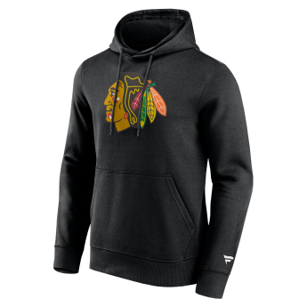 Chicago Blackhawks pánská mikina s kapucí Primary Logo Graphic Hoodie black
