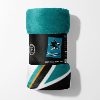 San Jose Sharks fleecová deka Essential 150x200 cm