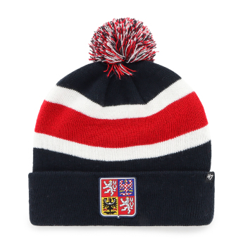 Hokejové reprezentace zimní čepice Czech Republic Breakaway 47 Cuff Knit Navy