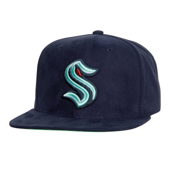Seattle Kraken čepice flat kšiltovka Sweet Suede Snapback