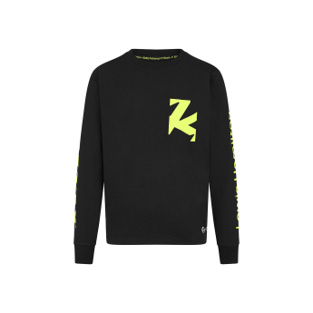 Mercedes AMG Petronas pánské tričko s dlouhým rukávem black 44 Lewis Hamilton F1 Team 2024