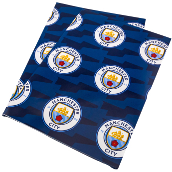 Manchester City balící papír Text Gift Wrap