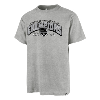 Los Angeles Kings pánské tričko Champions Backer 47 ECHO Tee grey