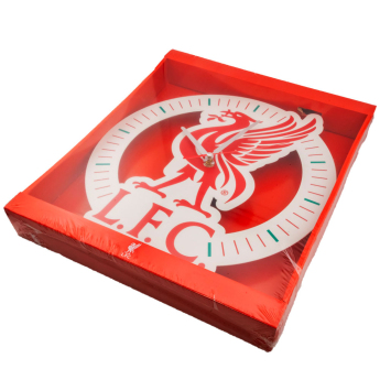 FC Liverpool nástěnné hodiny Die-Cast Metal Wall Clock