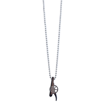 FC Arsenal řetízek na krk s přívěškem Stainless Steel Cannon Pendant & Chain