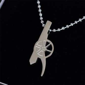 FC Arsenal řetízek na krk s přívěškem Stainless Steel Cannon Pendant & Chain
