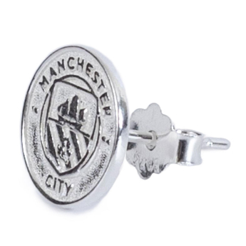 Manchester City náušnice Sterling Silver Stud Earring