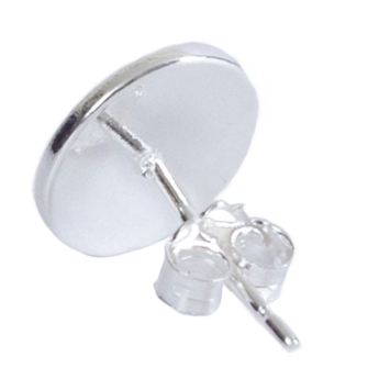 Manchester City náušnice Sterling Silver Stud Earring