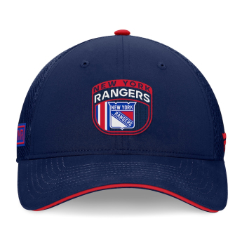 New York Rangers čepice baseballová kšiltovka 2024 Draft NHL On Stage Trucker Adjustable Hat