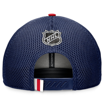 New York Rangers čepice baseballová kšiltovka 2024 Draft NHL On Stage Trucker Adjustable Hat