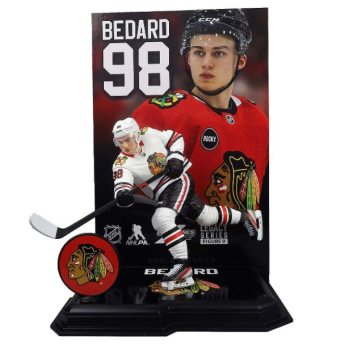 Chicago Blackhawks figurka Connor Bedard #98 Figure SportsPicks LIMITED PLATINUM CHASE